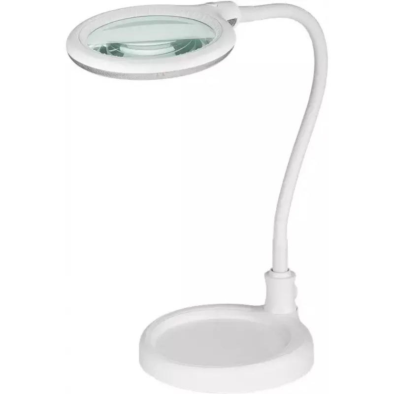 Goobay Lámpara de aumento LED con base y pinza 6 W Aumento 1.75x