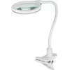 Goobay Lámpara de aumento LED con base y pinza 6 W Aumento 1.75x