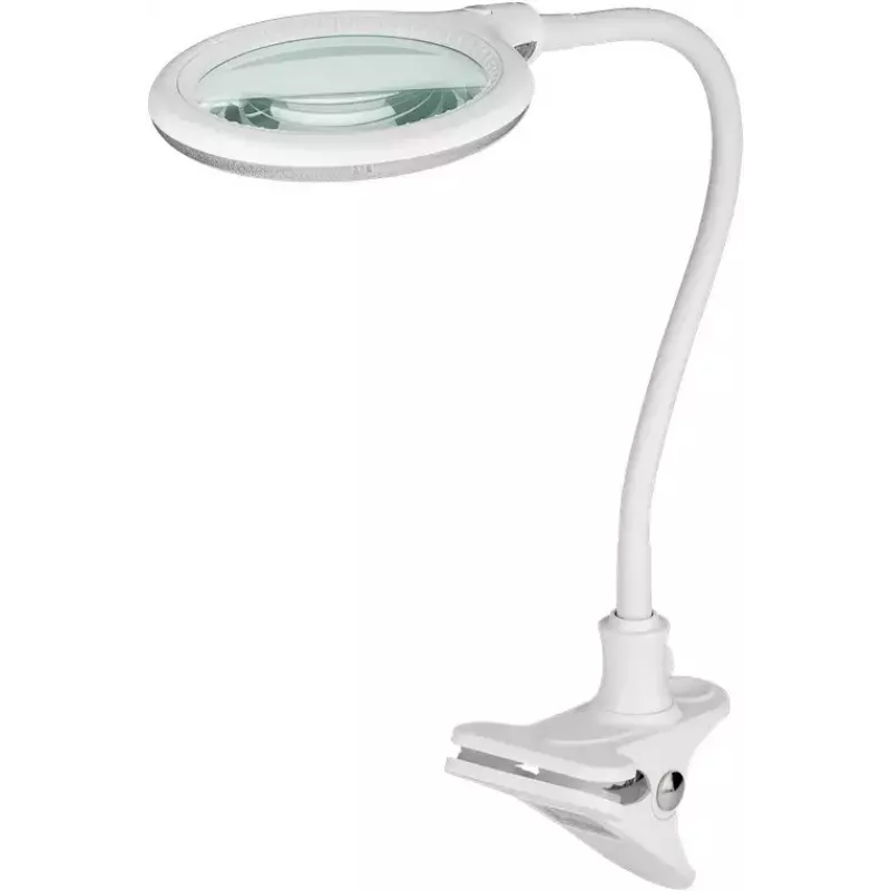 Goobay Lámpara de aumento LED con base y pinza 6 W Aumento 1.75x