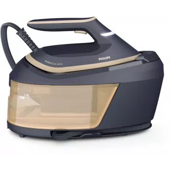 Centro de planchado a vapor Philips PSG6066/20 — 2400 W, golpe de vapor de 600 g/min, depósito de 1,8 L, suela SteamGlide Advanced