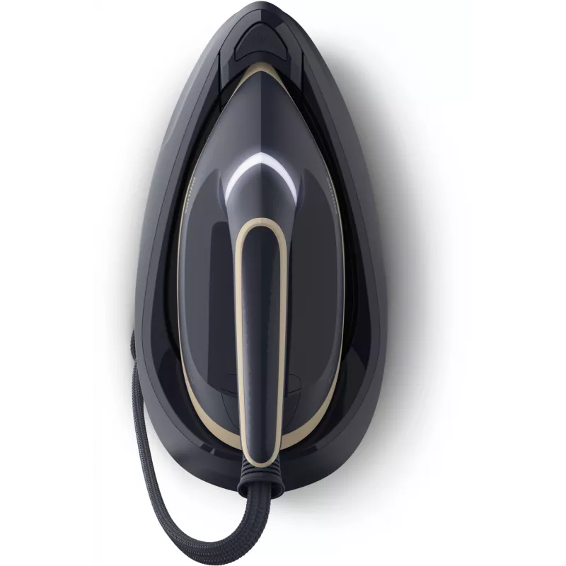 Philips PerfectCare 6000 Series PSG6066/20 centro de planchado, 2400 W, 8 bar, golpe de vapor de 600 g/min, depósito de 1,8 l, suela SteamGlide Advanced, negro/marrón
