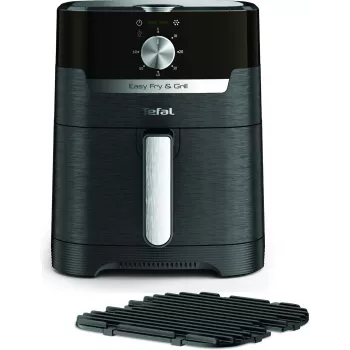 Tefal Easy Fry & Grill EY5018 Individual 4.2 L De pie 1550 W Freidora de aire Negro