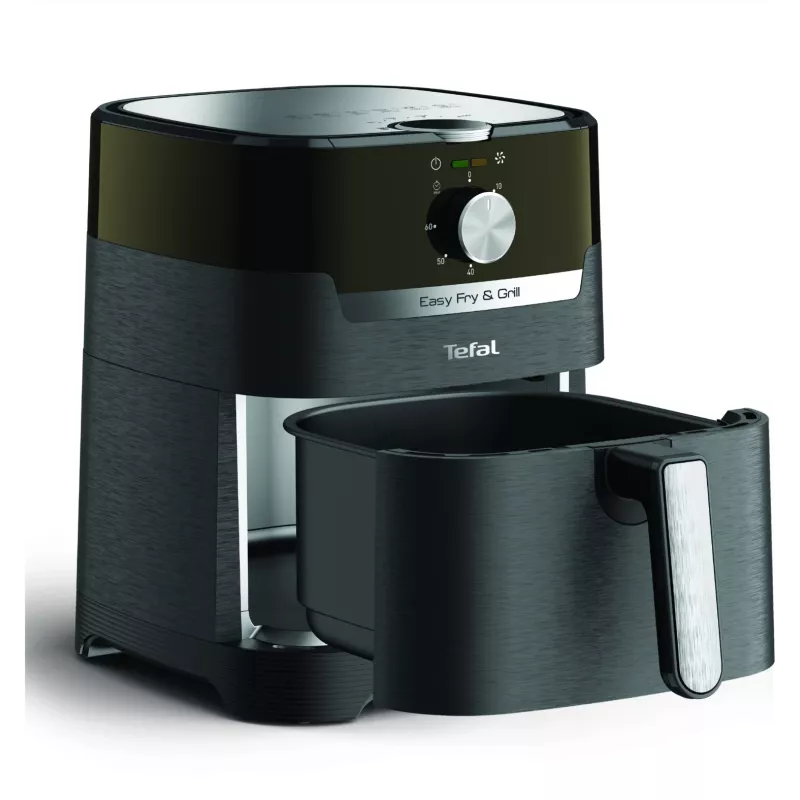 Tefal Easy Fry & Grill EY5018 Individual 4.2 L De pie 1550 W Freidora de aire Negro