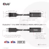CLUB3D Cable DisplayPort 1.4 a HDMI 4K120Hz o 8K60Hz HDR10 M/M 3m/9,84ft