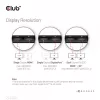 CLUB3D USB Gen 1 Type-C 8 en 1 MST Dual 4K60Hz Display Travel Dock