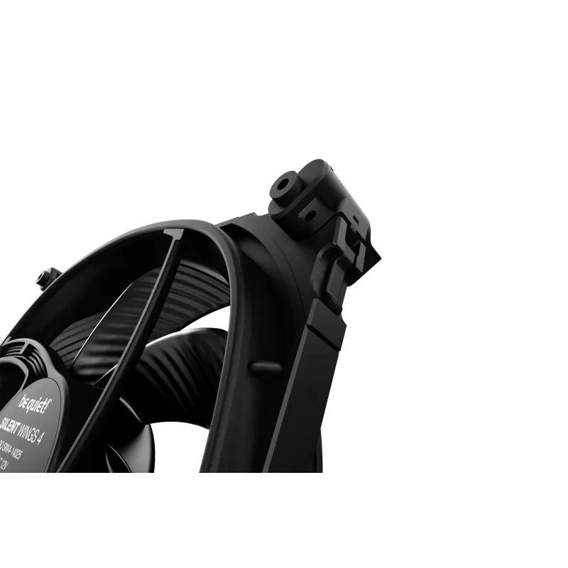 be quiet! SILENT WINGS 4 | Ventilador para carcasa de PC 140mm PWM 14 cm Negro 1 unidad