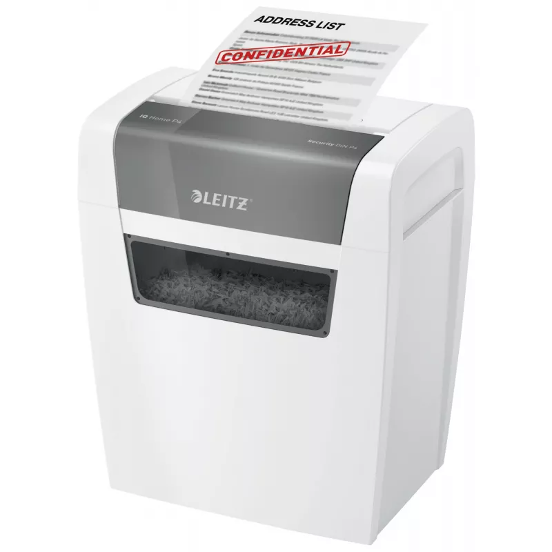 Leitz 80340000 Destructora de documentos, corte en partículas, 70 dB, 22 cm, blanco