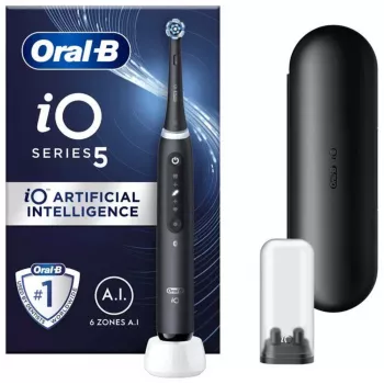 Oral-B IOSERIES5BL Cepillo de dientes eléctrico Para adultos cepillo de dientes vibratorio Negro