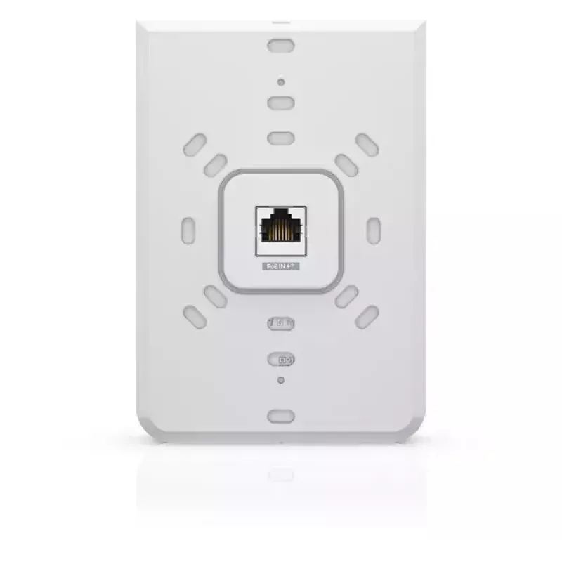 Punto de acceso UBIQUITI Unifi 6 In-Wall U6-IW — Dualband 2,4/5 GHz, 4800 Mbit/s, 5x RJ-45, PoE, blanco