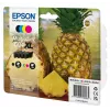 Cartucho de tinta Epson 604XL 4 uds. original alto rendimiento (XL) negro, cian, magenta, amarillo