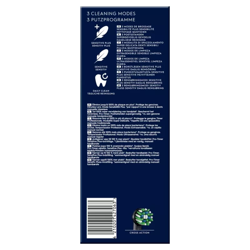 Oral-B Vitality Pro Cepillo de dientes rotatorio para adultos negro