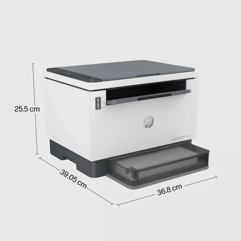 HP LaserJet Tank MFP 2604dw Impresora, láser, impresión mono, 600 x 600 DPI, A4, impresión directa, gris