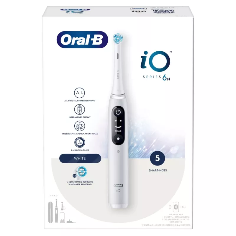 Oral-B 445234 cepillo de dientes eléctrico adultos cepillo de dientes vibratorio blanco