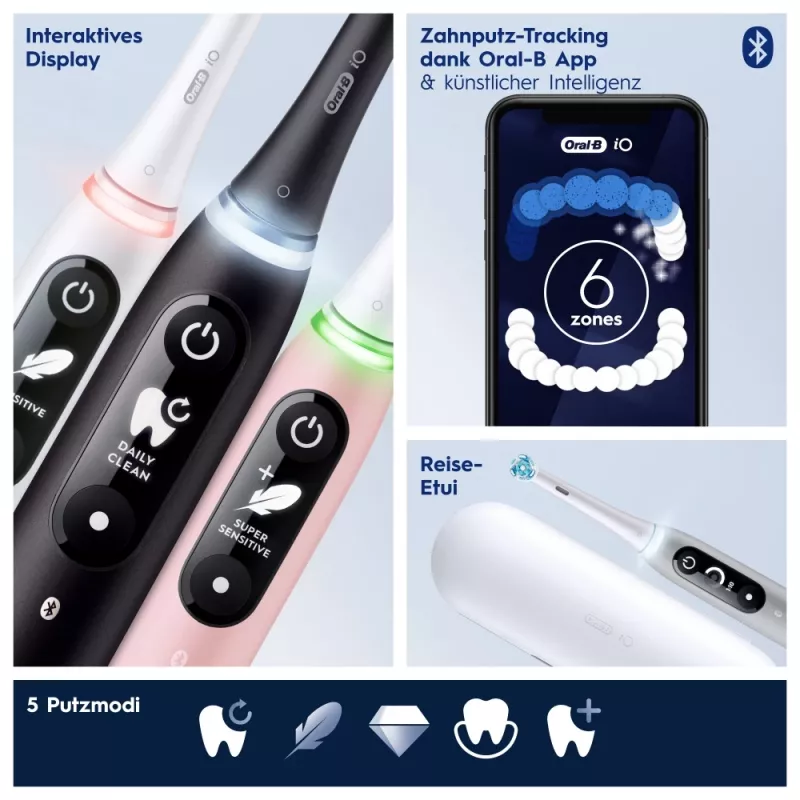 Oral-B 445234 cepillo de dientes eléctrico adultos cepillo de dientes vibratorio blanco