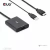 CLUB3D Adaptador activo HDMI + Micro USB a DisplayPort™ 4K120Hz o 8K30Hz M/H