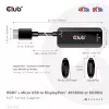 CLUB3D Adaptador activo HDMI + Micro USB a DisplayPort™ 4K120Hz o 8K30Hz M/H