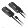 CLUB3D Adaptador activo HDMI + Micro USB a DisplayPort™ 4K120Hz o 8K30Hz M/H