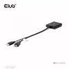 CLUB3D Adaptador activo HDMI + Micro USB a DisplayPort™ 4K120Hz o 8K30Hz M/H