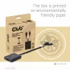 CLUB3D Adaptador activo HDMI + Micro USB a DisplayPort™ 4K120Hz o 8K30Hz M/H