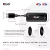 CLUB3D Adaptador activo HDMI + Micro USB a USB Type-C 4K120Hz o 8K30Hz M/H