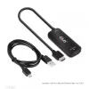 CLUB3D Adaptador activo HDMI + Micro USB a USB Type-C 4K120Hz o 8K30Hz M/H