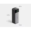 Cargador portátil Anker 737 (A1289011) – 24000 mAh, 140 W, 2× USB-C + 1× USB-A, plata/negro