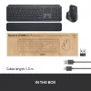 LOGITECH MX Keys Combo For Business Gen 2 - Grafito - Pan Nordic