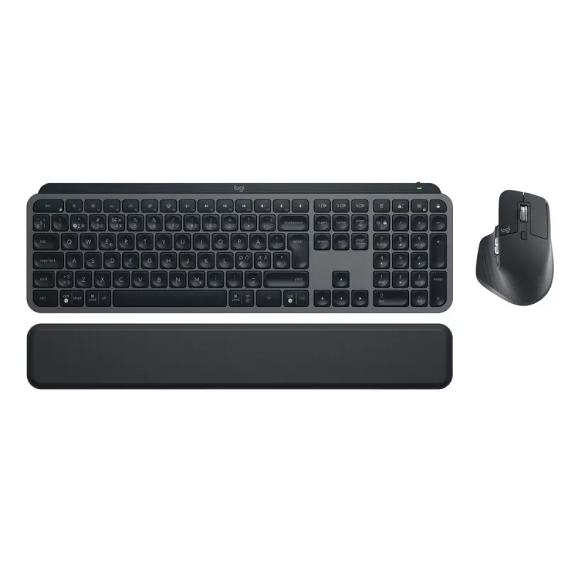 LOGITECH MX Keys Combo For Business Gen 2 - Grafito - Pan Nordic