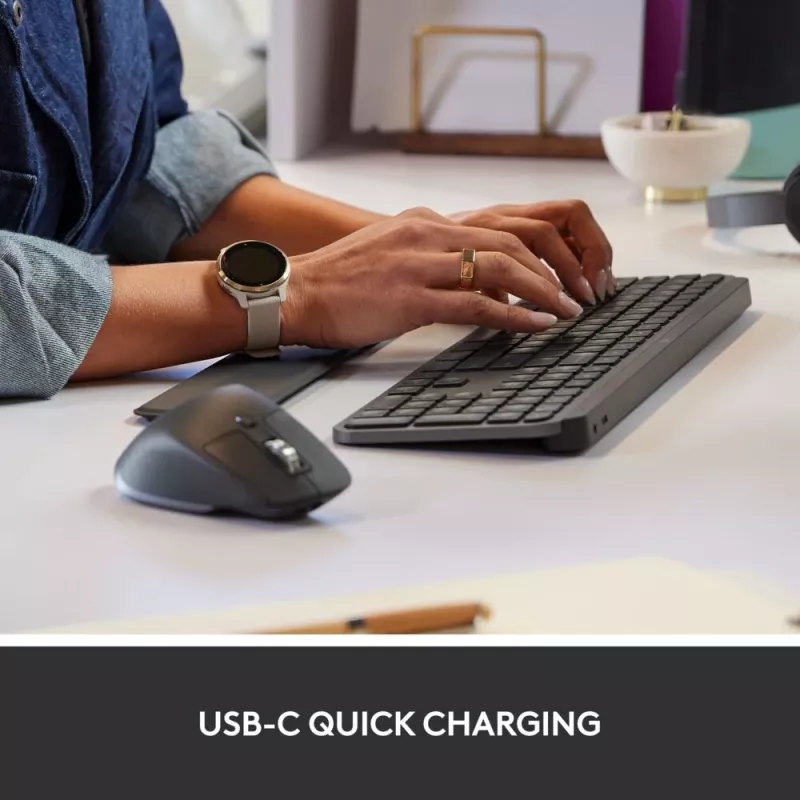 LOGITECH MX Keys Combo For Business Gen 2 - Grafito - Pan Nordic
