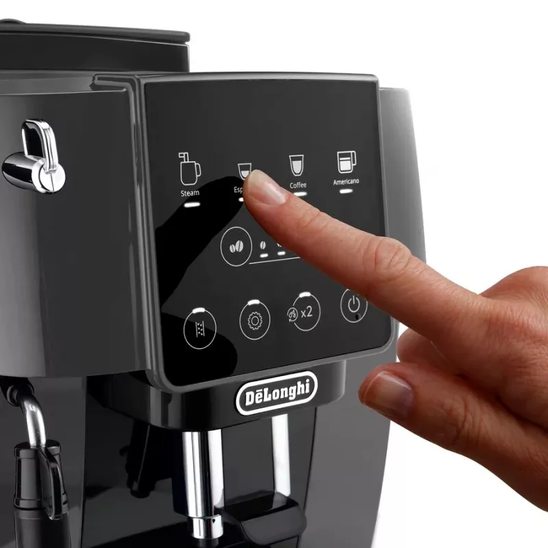 Cafetera expreso DeLonghi Magnifica Start ECAM220.22GB — 1450W, depósito de agua de 1,8 l, molinillo integrado