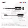 CLUB3D Cable MiniDisplayPort 1.4 a HDMI 4K120Hz o 8K60Hz HDR10+ M/M 1,8m / 6ft