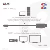 CLUB3D Cable MiniDisplayPort 1.4 a HDMI 4K120Hz o 8K60Hz HDR10+ M/M 1,8m / 6ft