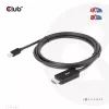 CLUB3D Cable MiniDisplayPort 1.4 a HDMI 4K120Hz o 8K60Hz HDR10+ M/M 1,8m / 6ft