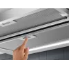 Campana extractora de integración Electrolux LFP616X, ancho 598 mm, 600 m³/h, gris, filtro antigrasa, 68 dB