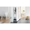 Aspirador de batería Bosch BCS711XXL con cepillo eléctrico, limpieza en seco, sin bolsa, 0,3 l, blanco, 3 Ah