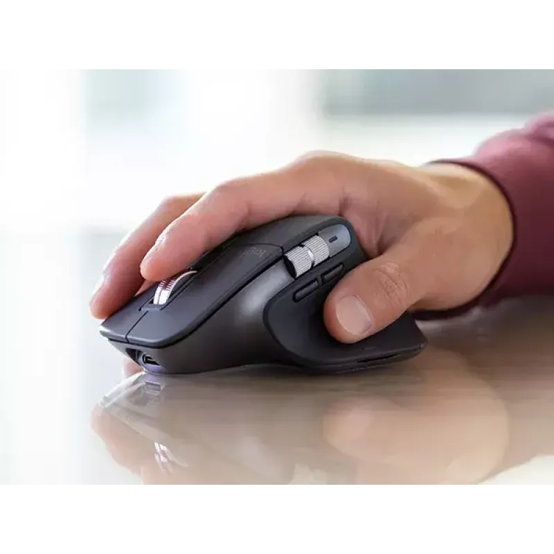 LOGITECH MX Master 3S for Business – Ratón Bluetooth inalámbrico – Grafito