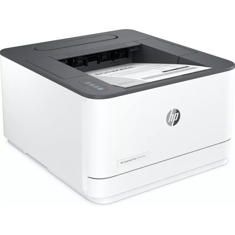 Impresora HP LaserJet Pro 3002dw, láser, 1200 x 1200 DPI, A4, 33 ppm, impresión a doble cara, gris, blanco