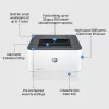 Impresora HP LaserJet Pro 3002dw, láser, 1200 x 1200 DPI, A4, 33 ppm, impresión a doble cara, gris, blanco