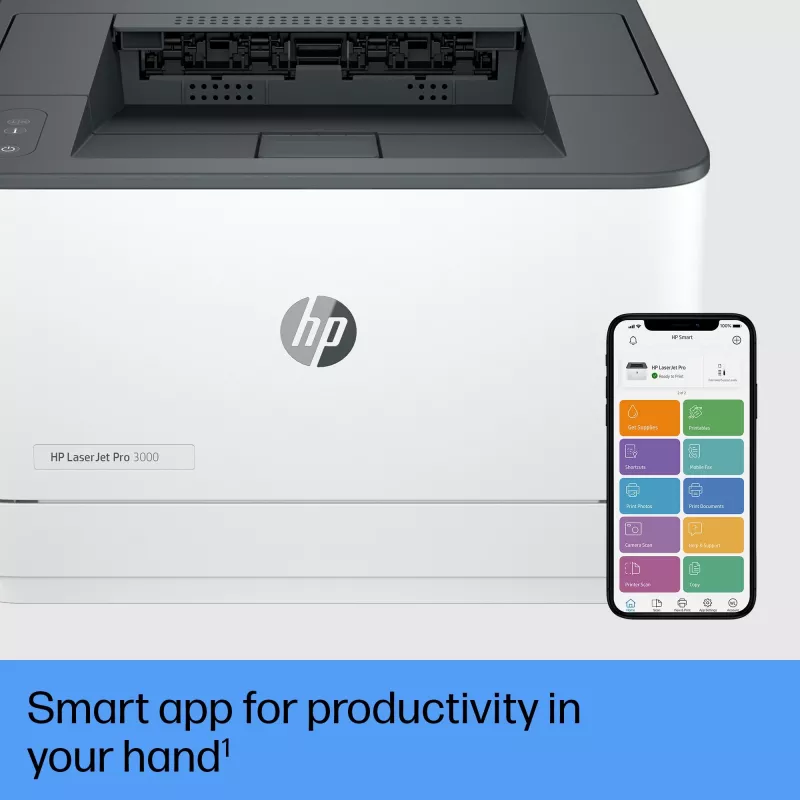 Impresora HP LaserJet Pro 3002dw, láser, 1200 x 1200 DPI, A4, 33 ppm, impresión a doble cara, gris, blanco