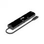 CLUB3D USB4™ Gen3x2 Type-C, hub 6 en 1 con HDMI™ 8K60Hz o 4K120Hz, 2xUSB Type-A(10G), Ethernet RJ45(2.5G) y 2xUSB Type-C, 1x Data(10G) y 1xPD3.0 carga 100 W