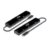 CLUB3D USB4™ Gen3x2 Type-C, hub 6 en 1 con HDMI™ 8K60Hz o 4K120Hz, 2xUSB Type-A(10G), Ethernet RJ45(2.5G) y 2xUSB Type-C, 1x Data(10G) y 1xPD3.0 carga 100 W