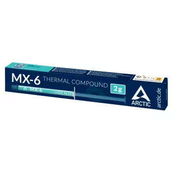 ARCTIC MX-6 ULTIMATE Performance pasta térmica, pasta térmica, gris, 2 g, 1 ud., 23 mm, 152 mm