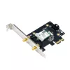 ASUS PCE-AXE5400 tarjeta WLAN interna – PCIe, Wi-Fi 6E tribanda (2,4/5/6 GHz), 2402 Mbit/s, Bluetooth 5.2
