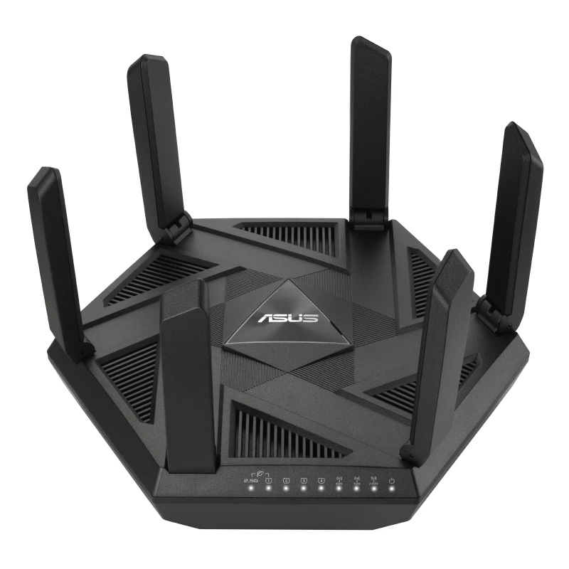 ASUS RT-AXE7800 router inalámbrico tribanda (2,4 GHz / 5 GHz / 6 GHz) negro