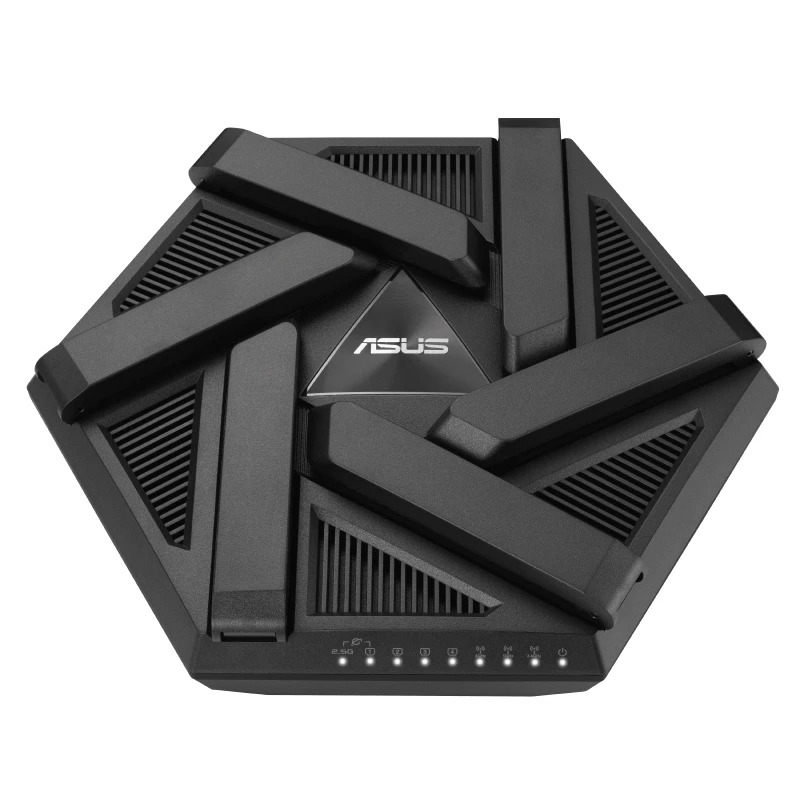 ASUS RT-AXE7800 router inalámbrico tribanda (2,4 GHz / 5 GHz / 6 GHz) negro