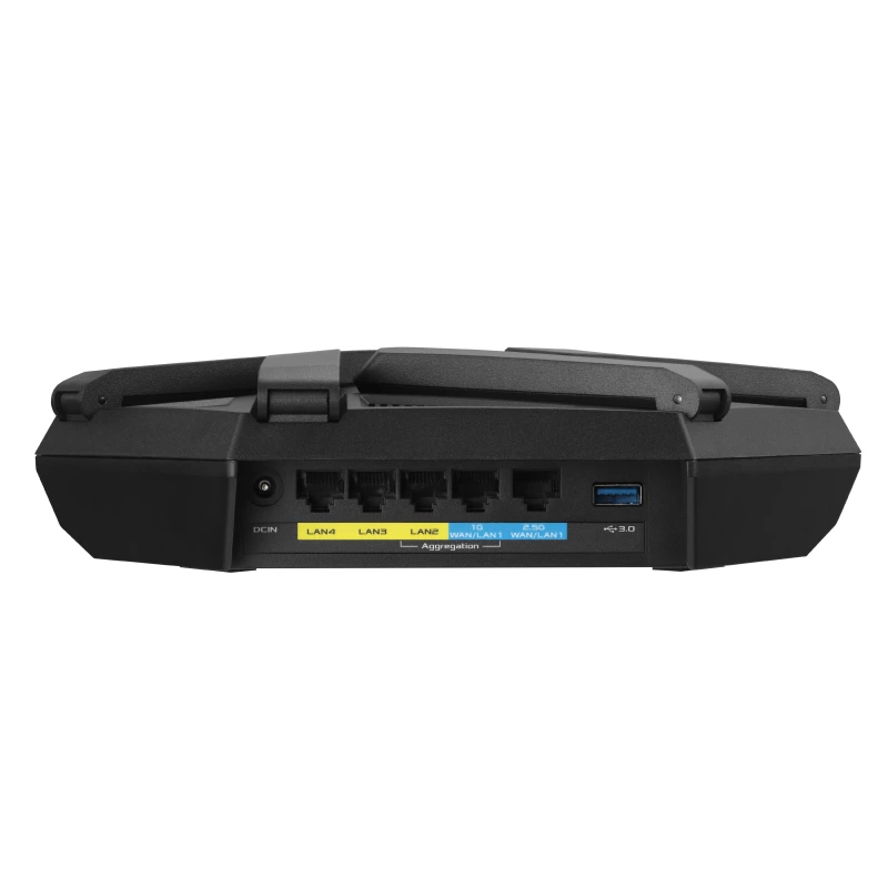 ASUS RT-AXE7800 router inalámbrico tribanda (2,4 GHz / 5 GHz / 6 GHz) negro