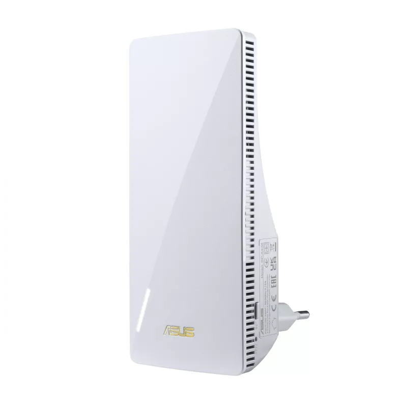 Repetidor de red ASUS RP-AX58 — Wi-Fi 6 dualband (802.11ax), 2400 Mbps, 1× Gigabit LAN, 2 antenas internas, blanco
