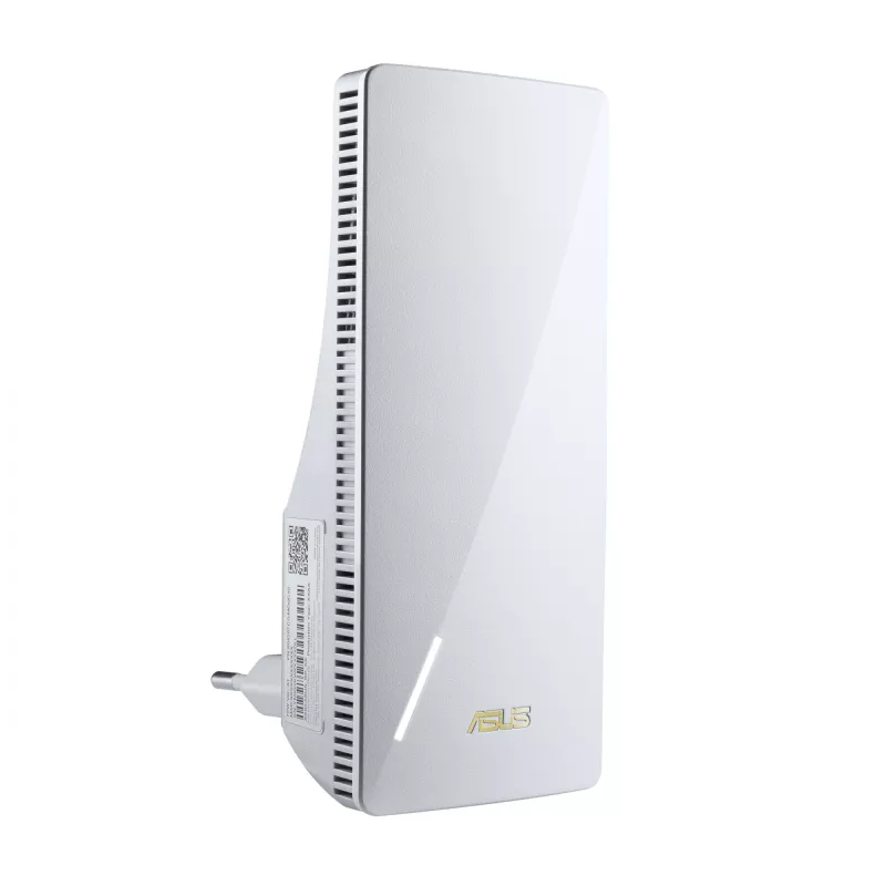Repetidor de red ASUS RP-AX58 — Wi-Fi 6 dualband (802.11ax), 2400 Mbps, 1× Gigabit LAN, 2 antenas internas, blanco