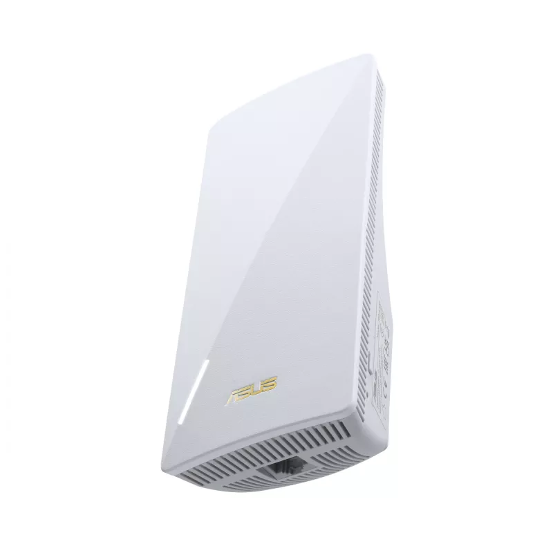 Repetidor de red ASUS RP-AX58 — Wi-Fi 6 dualband (802.11ax), 2400 Mbps, 1× Gigabit LAN, 2 antenas internas, blanco