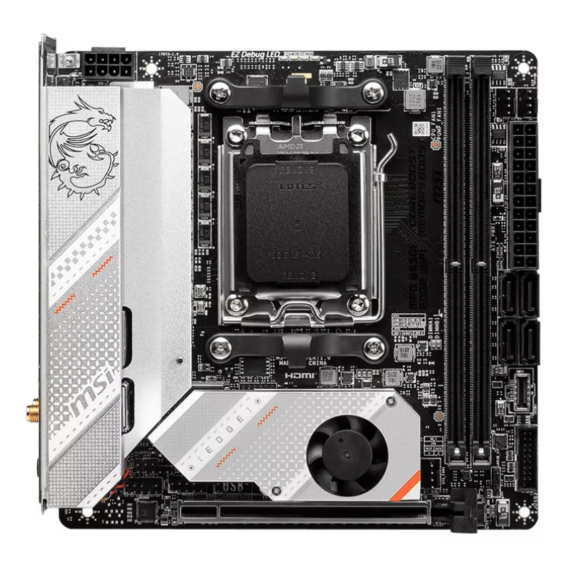 MSI MPG B650I EDGE WIFI placa base AMD B650 Socket AM5 mini ATX